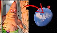 WTF! Found Creepy Patrick Star In Real Life on Google Earth!