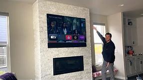 How to Mount TV Into Stone Above Fireplace Ft Collins CO