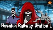 Haunted Railway Station Part 1 | Scary Pumpkin | Hindi Horror Stories | Animated Stories