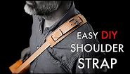 Easy Shoulder Strap DIY - FREE Pattern and Tutorial