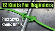12 Beginner's Knots