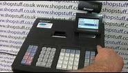 Sharp XE-A207 Cash Register Sales Demo & How To Use