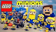 Minions 2 - Rise of Gru LEGO Movie Playsets! Robot Stop Motion Adventure