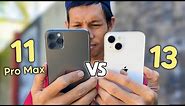 GAK BEDA JAUH⁉️🤔 Tes Kamera iPhone 11 Pro Max vs iPhone 13