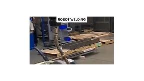 Robot welding in action robot welder