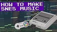 How to Make SNES Music & Where to Get Soundfonts | Chiptune Tutorial