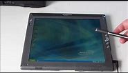 Windows XP Tablet - Motion Computing LE-1600 Overview.