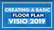 Creating a Basic Floor Plan in Microsoft Visio 2019