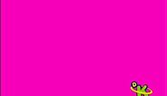 Discovery Kids LA Screen Bug Logo en pantalla rosa 2013 - 2016 (Chroma key)