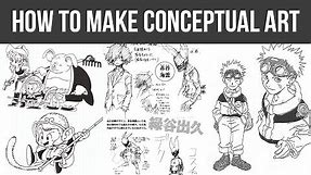 How To Draw Concept Art, Character Turnarounds, And Reference Sheets For Manga