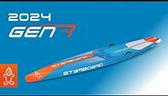 2024 Starboard Gen R | Flat Deck & User-Friendly Race Paddleboard