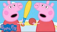 Peppa Pig Plays Bat and Ball Games 🏏🐷 Peppa Pig Official Channel Family Kids Cartoons