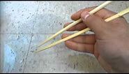 How To Hold Chopsticks-EASY Method