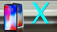 iPhone X Unboxing! (Space Gray, 256GB)