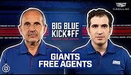 Current New York Giants Free Agents | Big Blue Kickoff Live