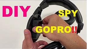 GOPRO Spy Camera (Headphones Hidden camera).