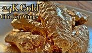 24K Gold Chicken Wings