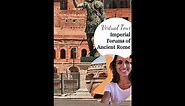 Imperial Forums of Ancient Rome - via dei Fori Imperiali