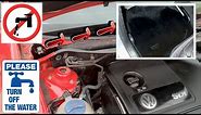 VW Polo 1.9 SDI 2003 9N 3 Doors | How to Fix Water leaks | FLOOR IS WET ON PASSENGER SIDE