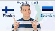 How Similar Are Finnish and Estonian?
