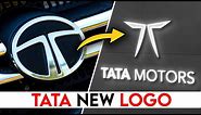 Mahindra के बाद अब Tata का नया logo | Designing Tata Motors New Logo for Tata Punch