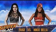 WWE 2K18 - Paige vs Nikki Bella - Gameplay (PS4 HD) [1080p60FPS]