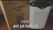 FAMREE Smart WiFi Air Purifiers for Home Large Room Review 2022 | Air Purifier H13 True HEPA Filter