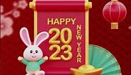Countdown To Chinese New Year 2023 Rabbit