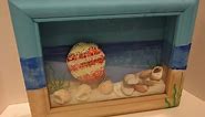 DIY Sea Shells in a Shadow Box on Hands On Crafts for Kids (1508-1)