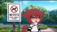 //🐶 » No animals allowed « Gacha Life meme. Not og🔥