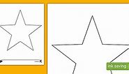 Blank Star Templates