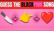 Can You Guess The BLACKPINK By Emoji? | KPop Quiz