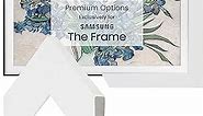 Deco TV Frames - Gloss White Smart Frame Compatible ONLY with Samsung The Frame TV (32", Fits 2021-2024 Frame TV)