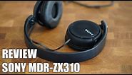Review Sony MDR-ZX310 - Auriculares de Diadema Baratos