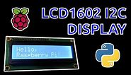 How to Use the LCD1602 I2C Display with Raspberry Pi (Python Tutorial with Multi-Threading)