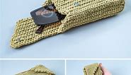 How to crochet a case for glasses or a phone quickly!