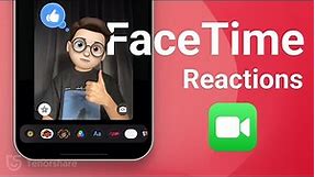 iOS 17 | How to Use iOS 17 FaceTime Reactions Gesture - Apple Official