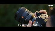 Sony FE 50mm F1.4 GM | Compact & Lightweight Prime Lens for Videos and Stills