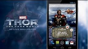 Thor The Dark World 3D Live Wallpaper