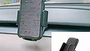 Tesla Phone Mount, Designed for Tesla Model 3 Y, 360 Degree Adjustable Phone Holder Model 3/Y Accessories with Open Button (Clip Phone Holder)