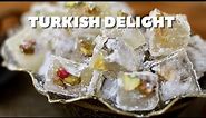 How to Make Turkish Delight with Nuts | Authentic Turkish Delight Recipe with Pistachios