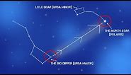 Find North using the Stars - Ursa Major/Polaris - Navigation without a Compass