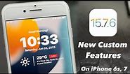 iOS 15.7.6 - New Custom Features - New iPhone Customization