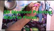 5D Diamond Painting--Start to Finish