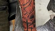 Beautiful Prayer Tattoo Designs in Red - Inspiring Tattoo Ideas for Men