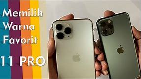 iPhone 11 PRO Colour Comparison Bahasa Indonesia | MEMILIH WARNA FAVORIT