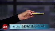 Samsung Galaxy Beam's cool, built-in projector - First Look