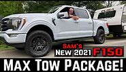 2021 Ford F150 Camper Towing - Max Tow Package & Tow Shocks - Tow Capacity Tips for Best Tow Setup
