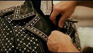 The Making Of | Studded Geometric Leather Jacket