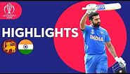 Rohit Breaks Centuries Record In Win | Sri Lanka vs India - Highlights | ICC Cricket World Cup 2019